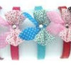 Knitted Bow Bowknot Small bow tie colours,Collar - Pet Dog Puppy PU Leather Neck Colla